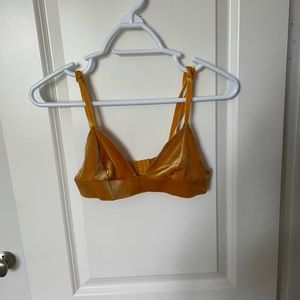 Velvet bralette